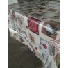 Rechteckige Tischdecke aus weicher Baumwolle im SHABBY-Design, 100 % wasserabweisend. Hergestellt in ITALIEN!!!!