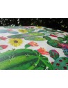Rectangular Tablecloth in Plasticized Cotton with Cactus Pattern in All Sizes....MADE IN ITALY!!!!