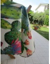 Rectangular Tablecloth in Plasticized Cotton with Cactus Pattern in All Sizes....MADE IN ITALY!!!!