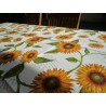 Cotton Tablecloth SUNFLOWER Design All Sizes 100% Cotton MADE IN ITALY