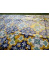 Rectangular Plastic Tablecloth with MAJOLICA and LEMON Pattern..In all sizes... MADE IN ITALY..!!!