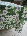 Rechteckige Baumwolltischdecke mit IVY-Muster in allen Größen, 100 % Baumwolle.... HERGESTELLT IN ITALIEN!!!!!