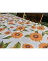 Rectangular Cotton Tablecloth with SUNFLOWER Pattern in All Sizes 100% Cotton.... MADE IN ITALY!!!!!