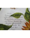 Rectangular Cotton Tablecloth with SUNFLOWER Pattern in All Sizes 100% Cotton.... MADE IN ITALY!!!!!