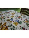 Rectangular Tablecloth in Plasticized Cotton with FRUIT and Lemon Pattern in All Sizes...MADE IN ITALY!!!