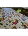 Nappe rectangulaire en coton plastifié avec motif FRUITS et Citrons dans toutes les tailles...FABRIQUÉE EN ITALIE!!!