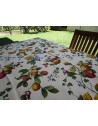 Rechteckige Baumwolltischdecke mit Obst- und Zitronenmuster in allen Größen, 100 % Baumwolle.... HERGESTELLT IN ITALIEN!!!!!