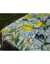 Tovaglia Antimacchia 100% Idrorepellente Fantasia LIMONI E GIRASOLI Misura 140x300 ...NO STIRO!!!!