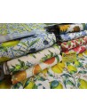 Tovaglia Antimacchia 100% Idrorepellente Fantasia LIMONI E GIRASOLI Misura 140x300 ...NO STIRO!!!!