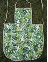 Nappe rectangulaire en coton motif feuille de palmier vert dans toutes les tailles 100% coton.... FABRIQUÉE EN ITALIE !!!!!