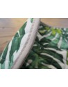 American Cotton Placemat with GREEN PALM LEAF Pattern Size: 50x35 100% Cotton.... MADE IN ITALY!!!!!