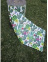 Teppich am laufenden Meter mit CACTUS-Design aus wasserabweisendem Stoff. Rutschfeste Unterseite.... 0,10 Cent Euro pro