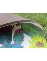 Teppich am laufenden Meter mit CACTUS-Design aus wasserabweisendem Stoff. Rutschfeste Unterseite.... 0,10 Cent Euro pro