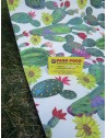 Tapis au mètre avec motif CACTUS en tissu hydrofuge..Fond antidérapant....Euro 0,10 centimes par mètre....FABRIQUÉ EN ITALIE!!!!