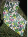 Tapis au mètre avec motif CACTUS en tissu hydrofuge..Fond antidérapant....Euro 0,10 centimes par mètre....FABRIQUÉ EN ITALIE!!!!