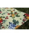 Tapis au mètre à motifs FRUITS ET CITRON en tissu... NOUVEAU 2022 !....Euro 0,10cent par mètre....FABRIQUÉ EN ITALIE!!!!