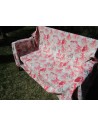 CORAL Patterned Bedspread Color:Red..100% Cotton..Measurements:170x280...220x280...260X280...MADE IN ITALY!!!