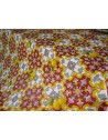 Tovaglia Rettangolare In Plastica Fantasia MAIOLICA Colore Rosso Misura:140x240 ..MADE IN ITALY..!!!!