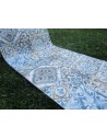 Tapis à motifs MAIOLICA au mètre en tissu hydrofuge !....Euro 0,10 centimes le mètre....FABRIQUÉ EN ITALIE!!!!