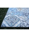 MAIOLICA Patterned Carpet by the Meter in Water-repellent Fabric!....Euro 0.10 cents per metre....MADE IN ITALY!!!!