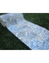 MAIOLICA gemusterter Teppich als Meterware aus wasserabweisendem Stoff!....Euro 0,10 Cent pro Meter....HERGESTELLT IN