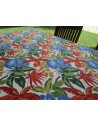 Rectangular Cotton Tablecloth with TROPICAL Pattern..In all sizes 100% Cotton....MADE IN ITALY!!!!!