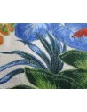 Rectangular Cotton Tablecloth with TROPICAL Pattern..In all sizes 100% Cotton....MADE IN ITALY!!!!!