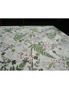 Rectangular Cotton Tablecloth with DAISIES AND FLOWERS Pattern in All Sizes 100% Cotton.... MADE IN ITALY!!!!!