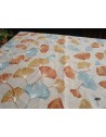 Rectangular Cotton Tablecloth with BEE AND COLORED FLOWERS Pattern in all sizes 100% Cotton.... MADE IN ITALY!!!!!