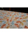 Rectangular Cotton Tablecloth with BEE AND COLORED FLOWERS Pattern in all sizes 100% Cotton.... MADE IN ITALY!!!!!