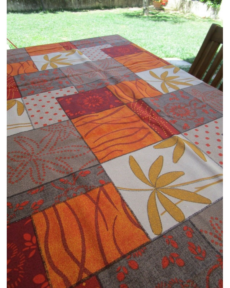 Rectangular Tablecloth ETHNIC Design 100% Cotton in all sizes M.ITALY!!!