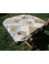 Stuhlbezug...Maße 40x40..SHABBY YELLOW HEARTS Design...HERGESTELLT IN ITALIEN...100 % BAUMWOLLE