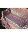 Copriletto Copritutto Fantasia RIGATO Missoni Colore:Rosso..100% Cotone..Misure:170x280...220x280...260X280...MADE IN ITALY!!!