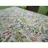 Rechteckige Baumwolltischdecke ERBOLARIO mit farbigem Blumenmuster in allen Größen, 100 % Baumwolle.... HERGESTELLT IN