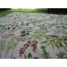 Rechteckige Baumwolltischdecke ERBOLARIO mit farbigem Blumenmuster in allen Größen, 100 % Baumwolle.... HERGESTELLT IN