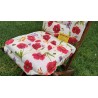 Rectangular Cotton Tablecloth with COLORED POPPIES Pattern in all sizes 100% Cotton.... MADE IN ITALY!!!!!