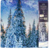 Bettbezug-Set im Digitaldruck, Einzelbett, Tasche + Kissenbezug, 100 % Baumwolle, MOUNTAIN AND SNOW Design....!!!