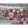 Copripiumino Matrimoniale Sacco+Federe 100% In Flanella Disegno GNOMO ROSSO....MADE IN ITALY!!!