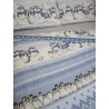 Housse de couette + taies d'oreiller 100% coton Design PINGOUINS. HIVER POLAIRE Taille simple-double-carré.... FABRIQUÉ EN