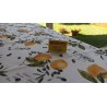 100% Water Repellent Stain Resistant Tablecloth LEMON AND OLIVE TREE Design.. In all sizes...NO IRONING!!!...MADE IN ITALY!!!