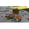 100% Water Repellent Stain Resistant Tablecloth LEMON AND OLIVE TREE Design.. In all sizes...NO IRONING!!!...MADE IN ITALY!!!