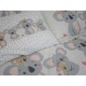 Fantasy-Bettgarnitur COLORED KOALA Single-Double-Half Square 100 % Baumwolle ...HERGESTELLT IN ITALIEN!!!..