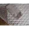 Set de table en coton américain avec motif RAYÉ Couleur:Beige.. Taille:50x35...100% Coton...FABRIQUÉ EN ITALIE.!!!