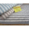 Set de table en coton américain avec motif RAYÉ Couleur:Beige.. Taille:50x35...100% Coton...FABRIQUÉ EN ITALIE.!!!