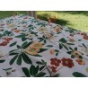 Tischset aus amerikanischer Baumwolle mit PFIRSICHBLÜTEN-Muster. Größe: 50 x 35. 100 % Baumwolle.... HERGESTELLT IN ITALIEN!!!!!