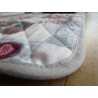 Set de table américain en coton avec motif SHABBY. Taille: 50x35...100% coton...FABRIQUÉ EN ITALIE.!!!