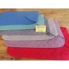 Set de Table Américain en Coton Matelassé + Serviette de COULEUR SOLIDE Toutes les Couleurs..Taille:50x35 ...FABRIQUÉ EN ITALIE