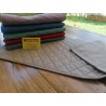 Amerikanisches Tischset aus gesteppter Baumwolle + einfarbige Serviette in allen Farben. Größe: 50 x 35 ... HERGESTELLT IN