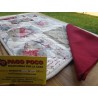 Tovaglia Rettangolare in Cotone Plastificato Disegno SHABBY 100% Idrorepellente.. Made in ITALY!!!!