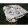 Tovaglia Rettangolare in Cotone Plastificato Disegno SHABBY 100% Idrorepellente.. Made in ITALY!!!!